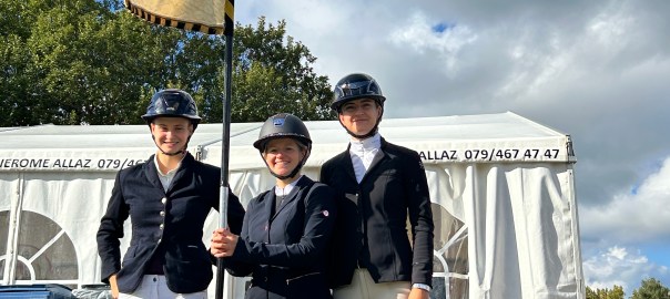 Coupe des sections 2025 - 13e place pour Sandy Juriens - Cindy Govi et Valentine Mattei